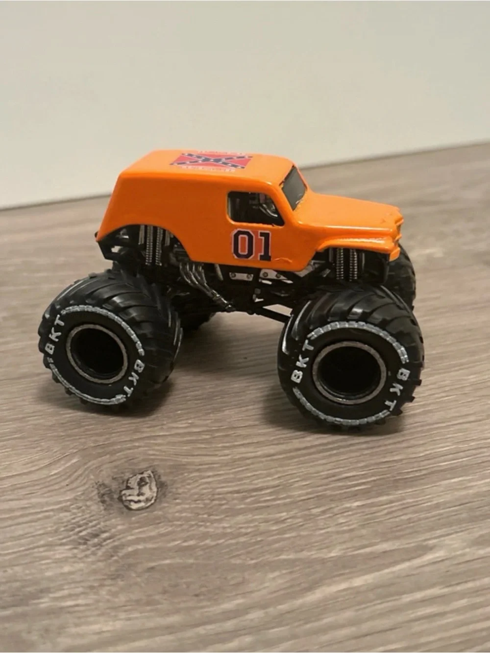 Custom general lee monster truck